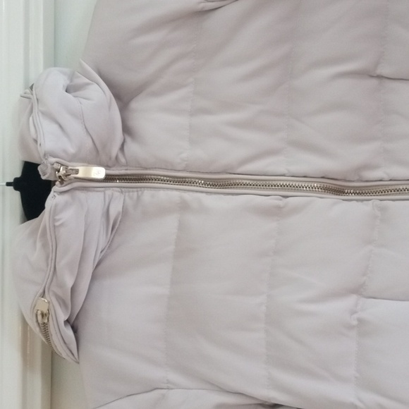 Zara down champagne coloured jacket size L - Picture 3 of 8